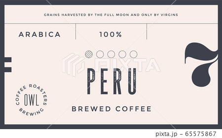 Minimal Label. Typographic modern vintage label Minimal Label. Typographic modern vintage label 65575867