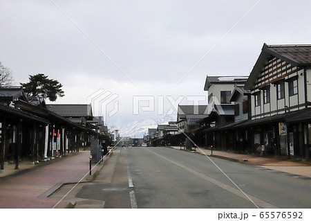 新潟　南魚沼　三国街道塩沢宿　牧之通り 65576592