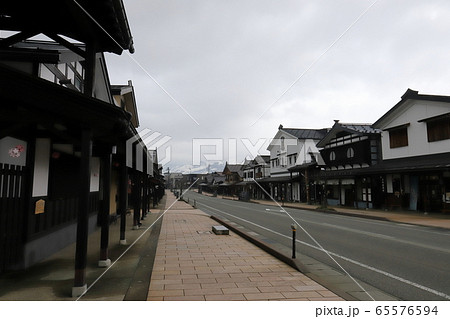 新潟　南魚沼　三国街道塩沢宿　牧之通り 65576594