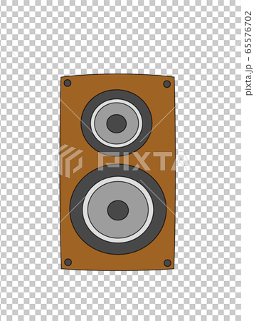 オーディオ スピーカーのイラスト素材