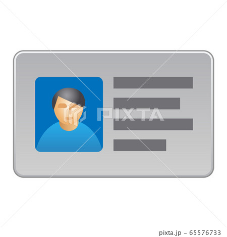 identification personal card identification personal card 65576733