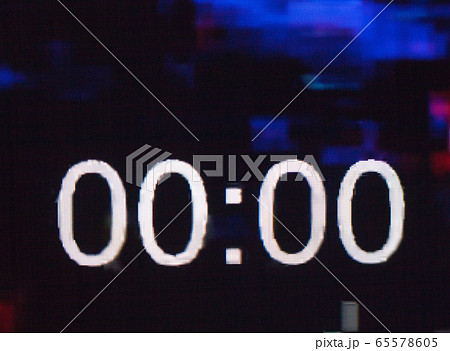 Zeroes on the abstract glitch background. 65578605