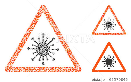 Joggly Coronavirus Warning Icon Collage 65579846