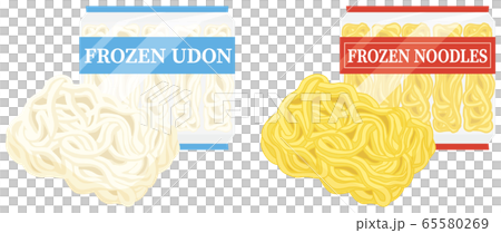 冷凍うどん　冷凍麺　英語版 65580269