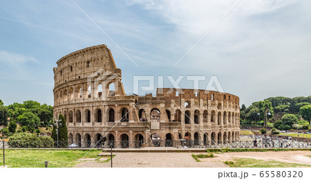 世界遺産　コロッセオ　ローマ 65580320