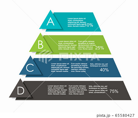 Infographic design template with place for your data. Vector illustration. 65580427