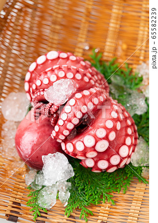 茹でタコ 茹でタコ 65582239