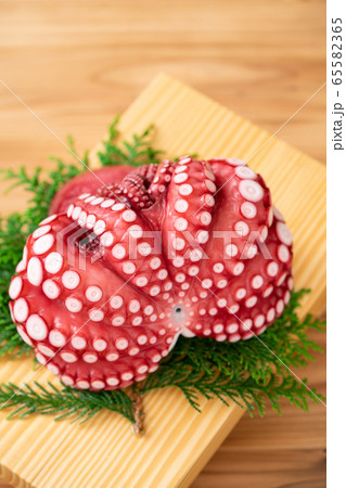 茹でタコ 茹でタコ 65582365