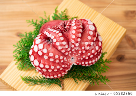 茹でタコ 65582366