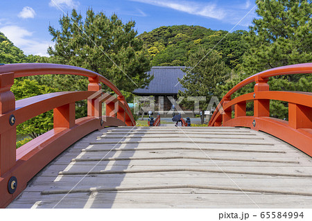 春の金沢八景 称名寺の庭園の写真素材 春の金沢八景 称名寺の庭園の写真素材