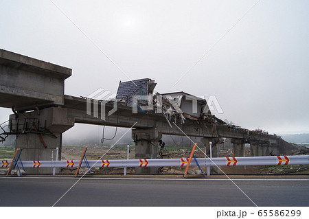 東日本大震災 5ヶ月後の風景 陸前高田市周辺 東日本大震災 5ヶ月後の風景 陸前高田市周辺 65586299