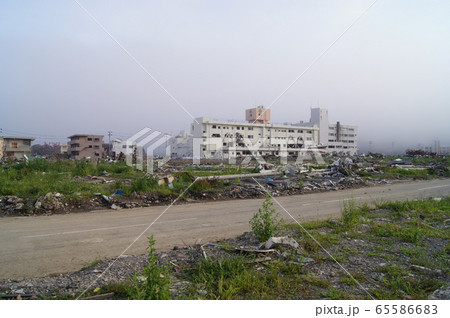 東日本大震災　5ヶ月後の風景　南三陸町周辺 65586683