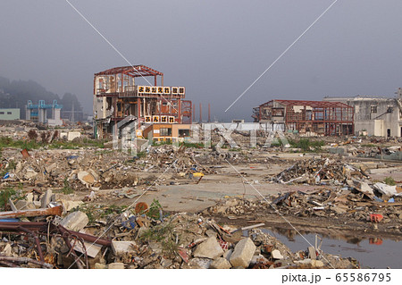 東日本大震災 5ヶ月後の風景 南三陸町周辺 東日本大震災 5ヶ月後の風景 南三陸町周辺 65586795