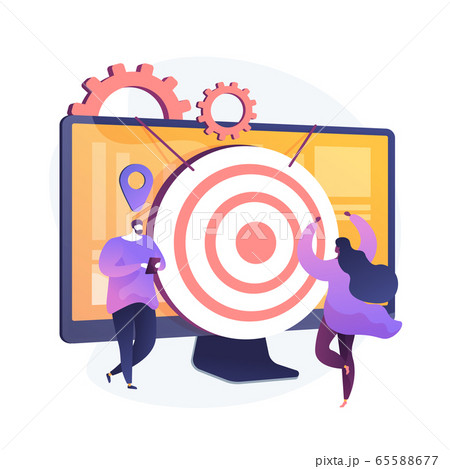 Target audience vector concept metaphor Target audience vector concept metaphor 65588677