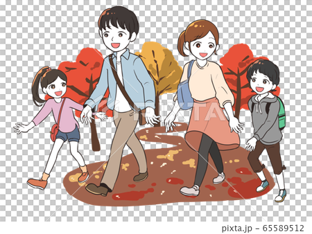 Family outing (autumn leaves) Family outing (autumn leaves) 65589512