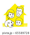 ステイホーム　家族の笑顔 65589728