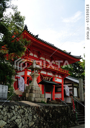 広八幡神社　楼門 65589818
