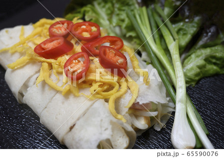 Fried spring rolls Food Thai Fried spring rolls Food Thai 65590076