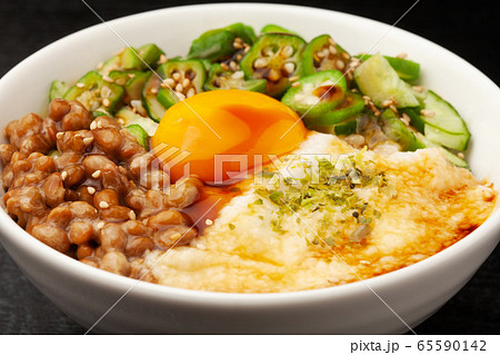 ネバネバ丼 65590142