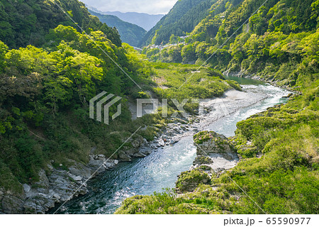 徳島県 吉野川 大歩危小歩危 65590977