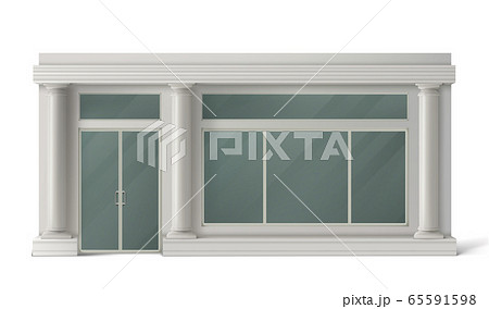 Store front, shop or boutique facade 65591598