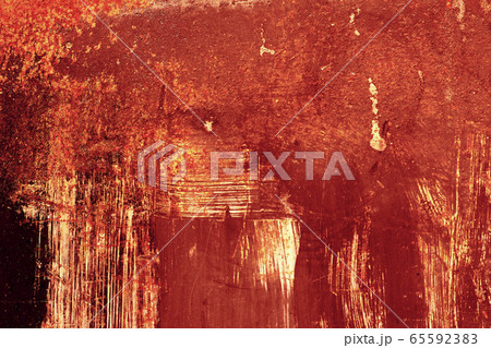 Halloween background. Blood on metal wall 65592383