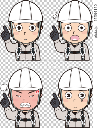 男性高所作業員3 65594150