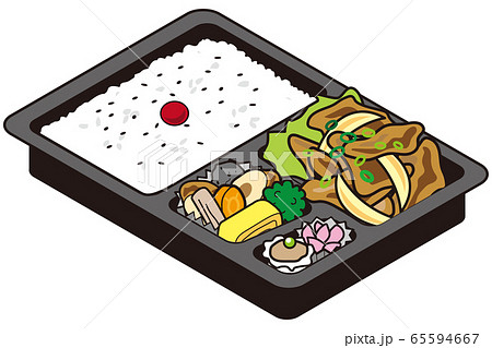 豚のしょうが焼き弁当 豚のしょうが焼き弁当 65594667