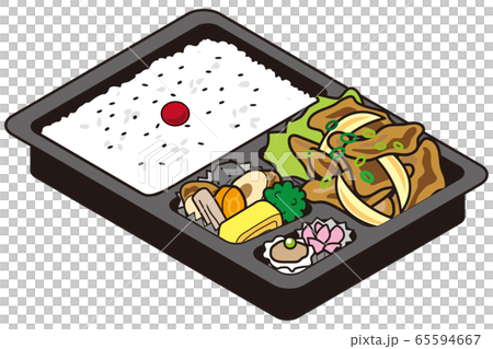 豚のしょうが焼き弁当 豚のしょうが焼き弁当 65594667