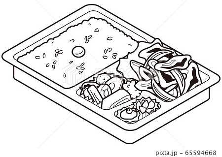 豚のしょうが焼き弁当 65594668