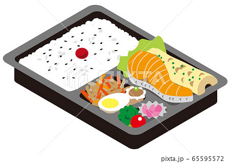 鮭弁当 65595572