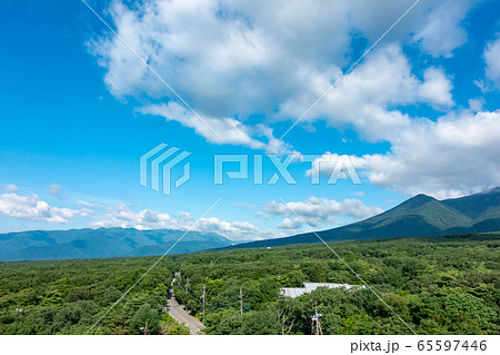 那須連山 青空 那須連山 青空 65597446