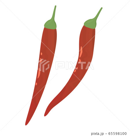 唐辛子のイラスト素材