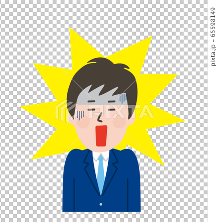 ショックを受ける男子学生の表情 ショックを受ける男子学生の表情 65598149