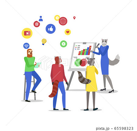 Infographics on Whiteboard Animal Presentation Infographics on Whiteboard Animal Presentation 65598323