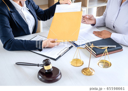 Consultation and conference of female lawyers and Consultation and conference of female lawyers and 65598661