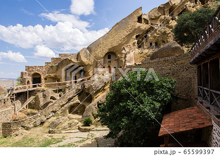 David Gareja, a rock-hewn Georgian Orthodox monastery David Gareja, a rock-hewn Georgian Orthodox monastery 65599397