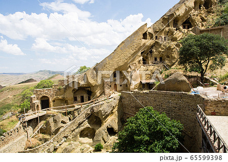 David Gareja, a rock-hewn Georgian Orthodox monastery 65599398