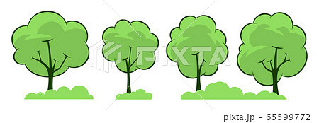 Summer. Trees set 65599772