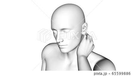 首のコリ 首のコリ 65599886