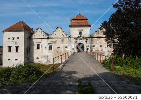 Famous ukranian ruined Svirzh Castle, Ukraine 65600031