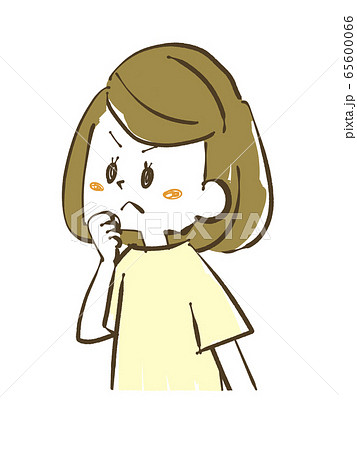 やる気や怒りがある女性 やる気や怒りがある女性 65600066