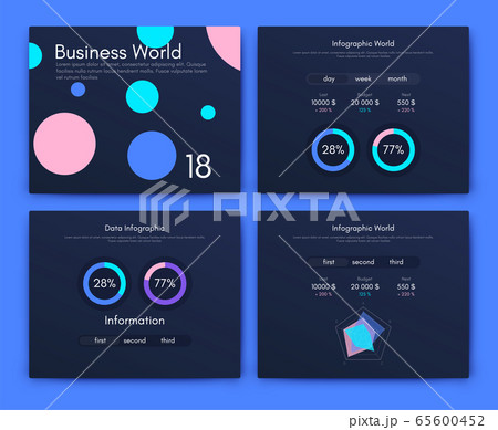 Big set of infographics elements. EPS10. Stock vector Big set of infographics elements. EPS10. Stock vector 65600452