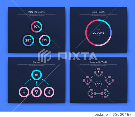 Big set of infographics elements. EPS10. Stock vector 65600467