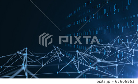 VR 5G AI 人工知能 フィンテック Fintech MaaS ICT ブロックチェーン 3D 65606963