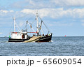 Fishing in the North Sea near Busum in North Frisia (Germany) 65609054