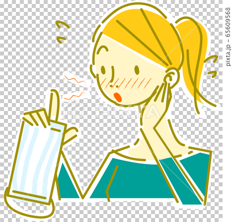 女性ナチュラル　お洒落　マスク　悩み 65609568