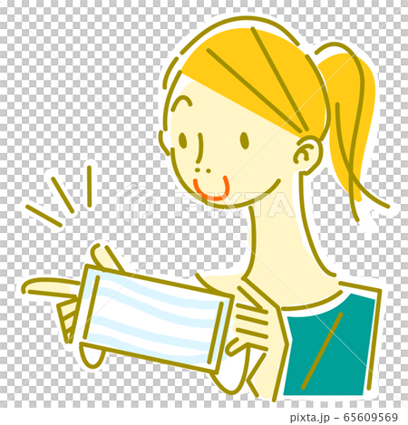 Women's natural fashionable mask 65609569