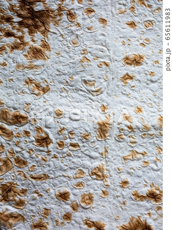 pita Armenian top view texture closeup pita Armenian top view texture closeup 65611983