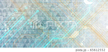 Abstract tech background. Futuristic technology 65612552